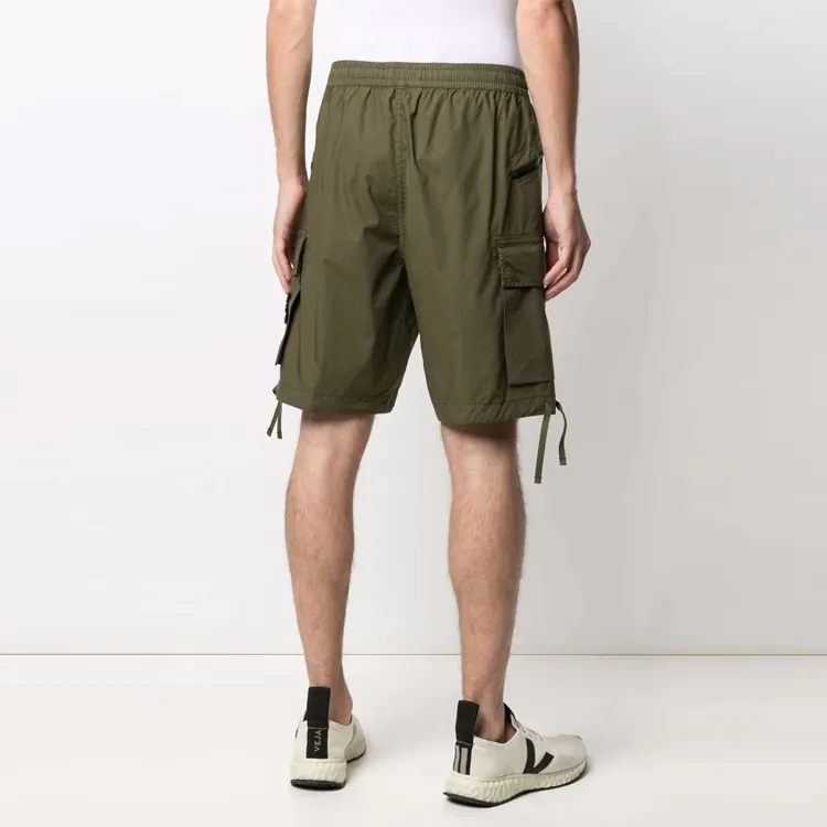 STONE ISLAND Cargo Shorts Men Green-3