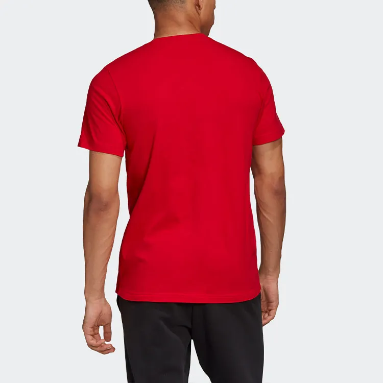 Adidas T Shirts Men Red-3
