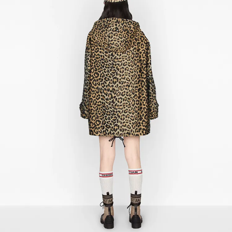 DIOR Quarterly New Products Jackets Women's Leopard Print-3