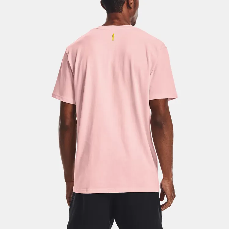 Under Armour T Shirt Men's Pink-4
