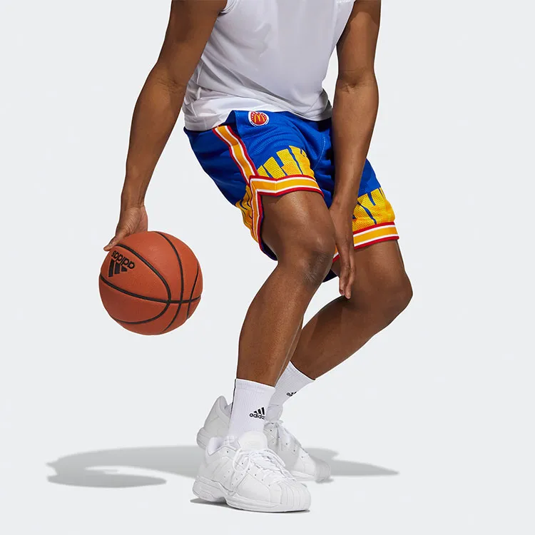 Adidas Basketball Shorts Men Blue-3