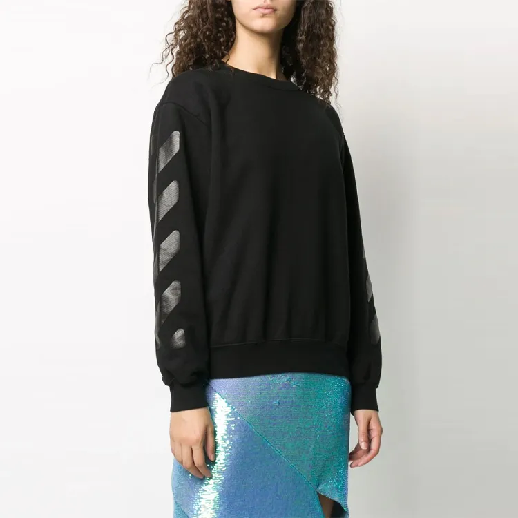 OFF WHITE FW20 Sweatshirts Women's Black-3