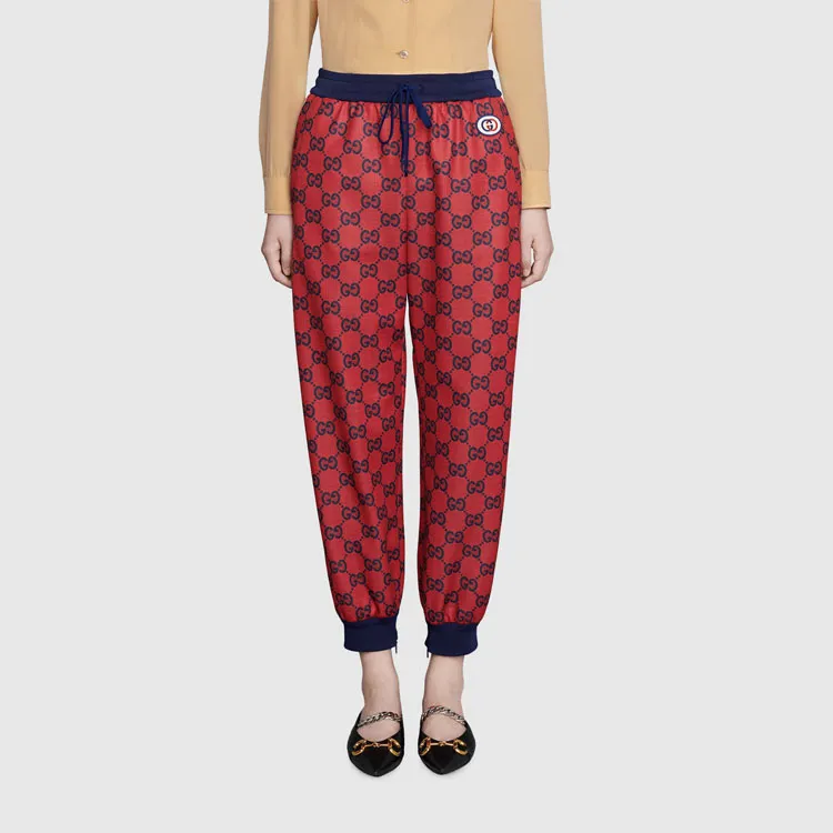 GUCCI Casual Pants Women's Red-1