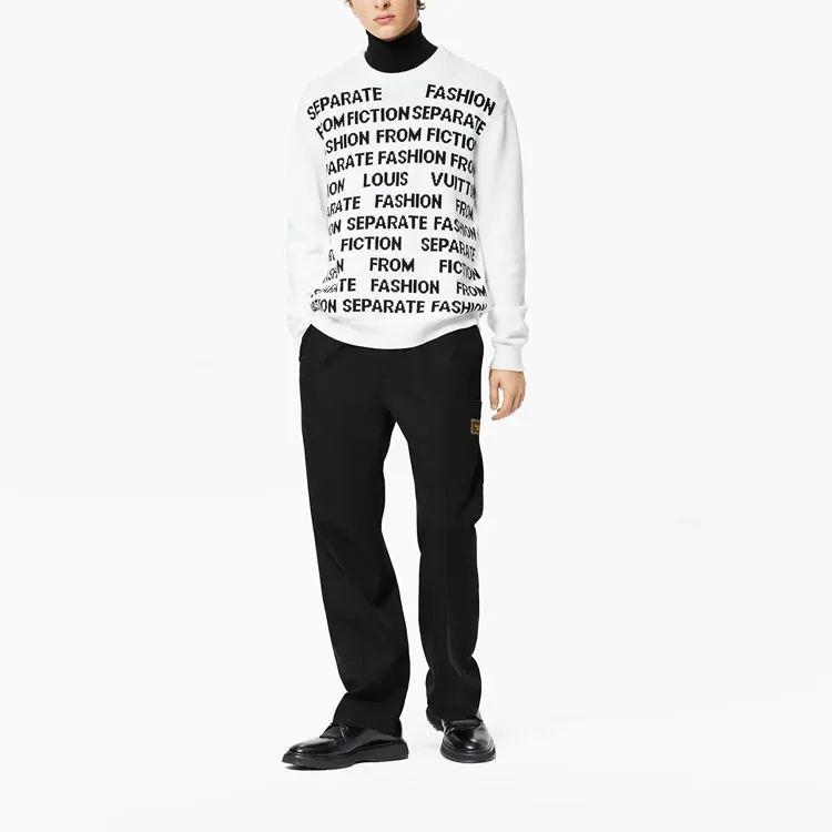 LOUIS VUITTON Sweater Men's White-1