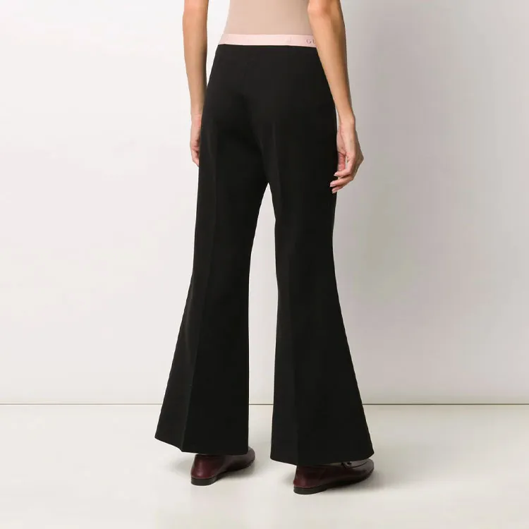 GUCCI Flared Cropped Trousers-2