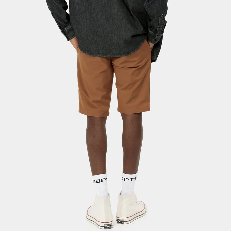 Carhartt WIP Casual Shorts Men Brown-5