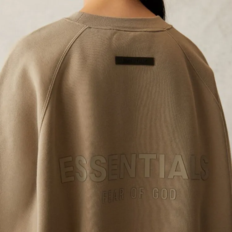 Fear Of God Essentials SS21 Sweatshirt Unisex Moss-3