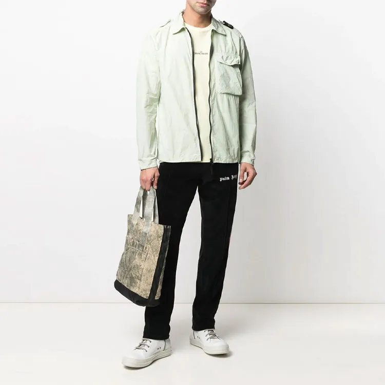 STONE ISLAND SS21 Jackets Coats Men's Light Green-1