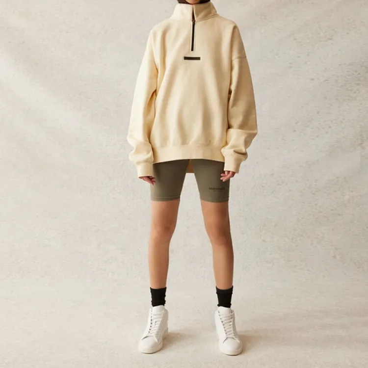 Fear Of God Essentials Half Zip Sweater-2