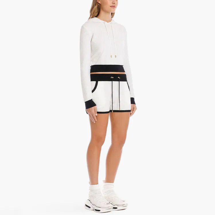 BALMAIN Casual Shorts Women's White-3