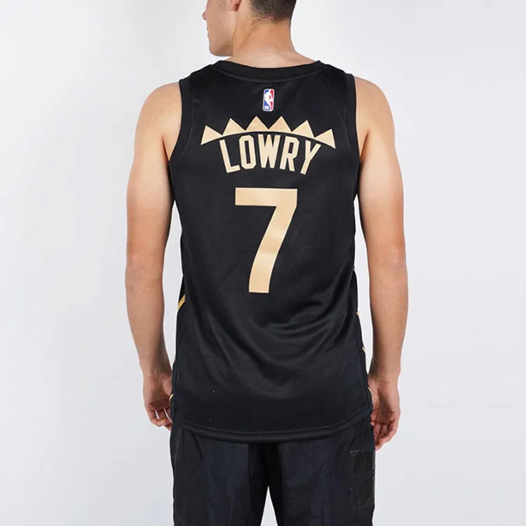 Nike X NBA Basketball Jerseys Men Black-2