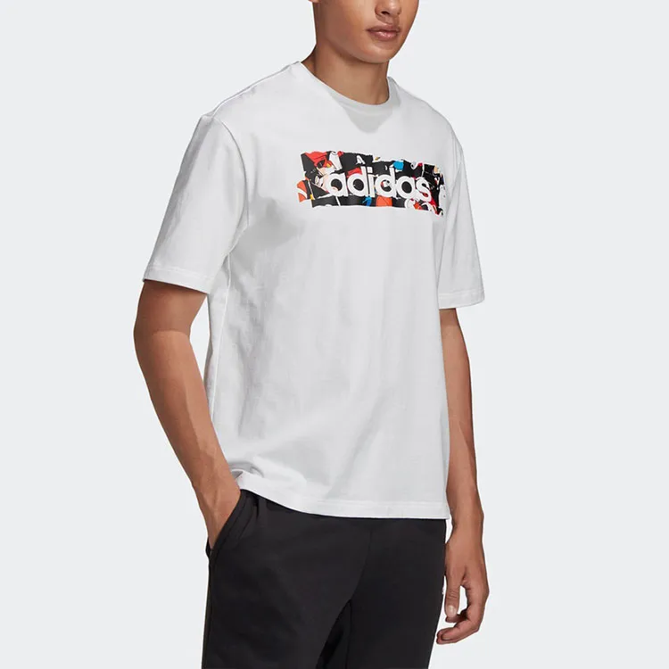 Disney X Adidas T-Shirts Men White-5