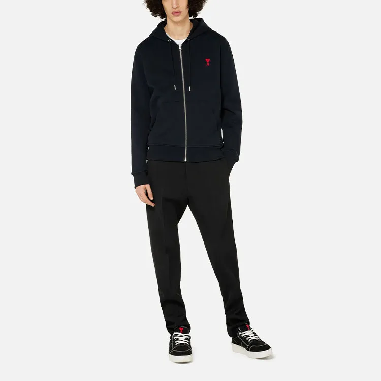 AMIPARIS Paris Ami De Coeur Zip Up Hoodie-2