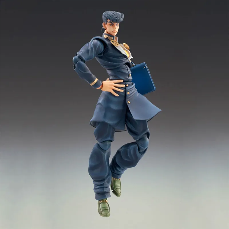 Medicos Super Action Statue JoJo's Bizarre Adventure Part 4 Diamond Is Unbreakable Josuke Higashikata Chozokado Re-Run Action Figure Blue-2