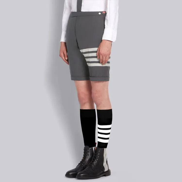 THOM BROWNE 4 Bar Tailored Shorts-3