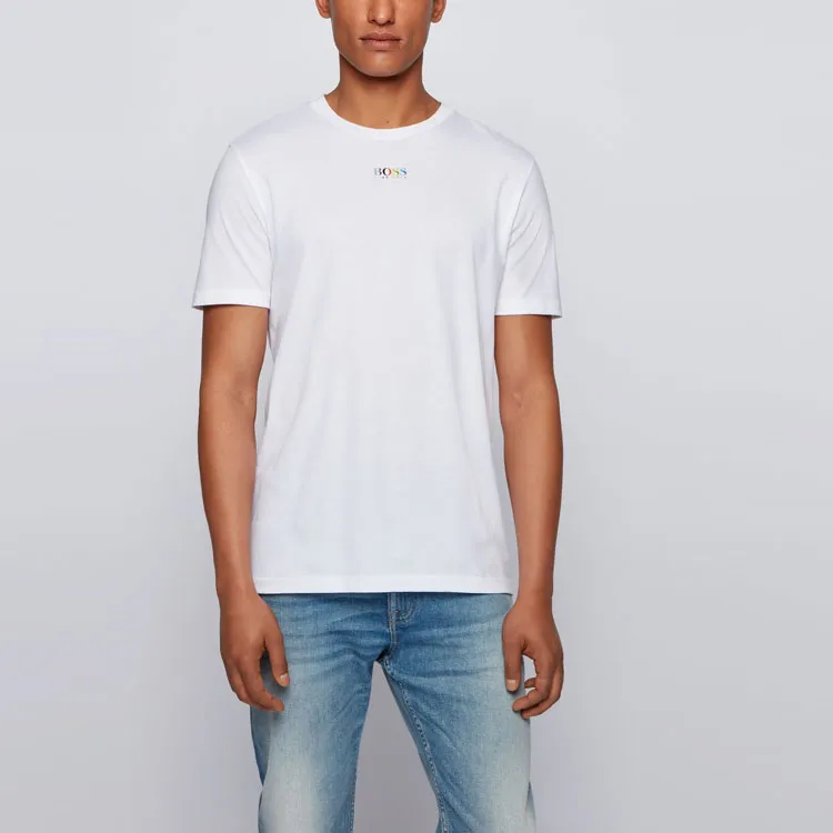 HUGO BOSS T Shirts Men White-2