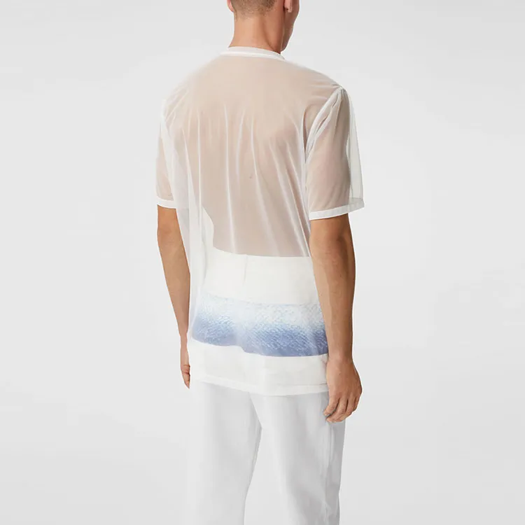 Burberry T Shirts Men White-2