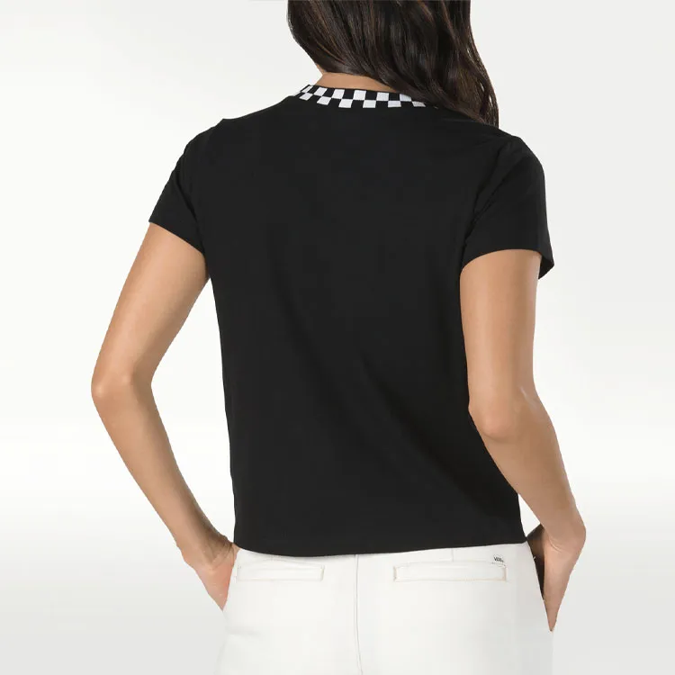Disney X Vans X Disney Co brand T Shirts Women's Black-3