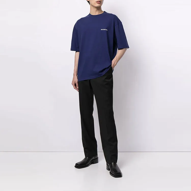 Balenciaga Logo Medium Fit T Shirt-3