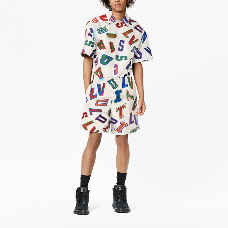 LOUIS VUITTON x NBA Shirt Men's White-2