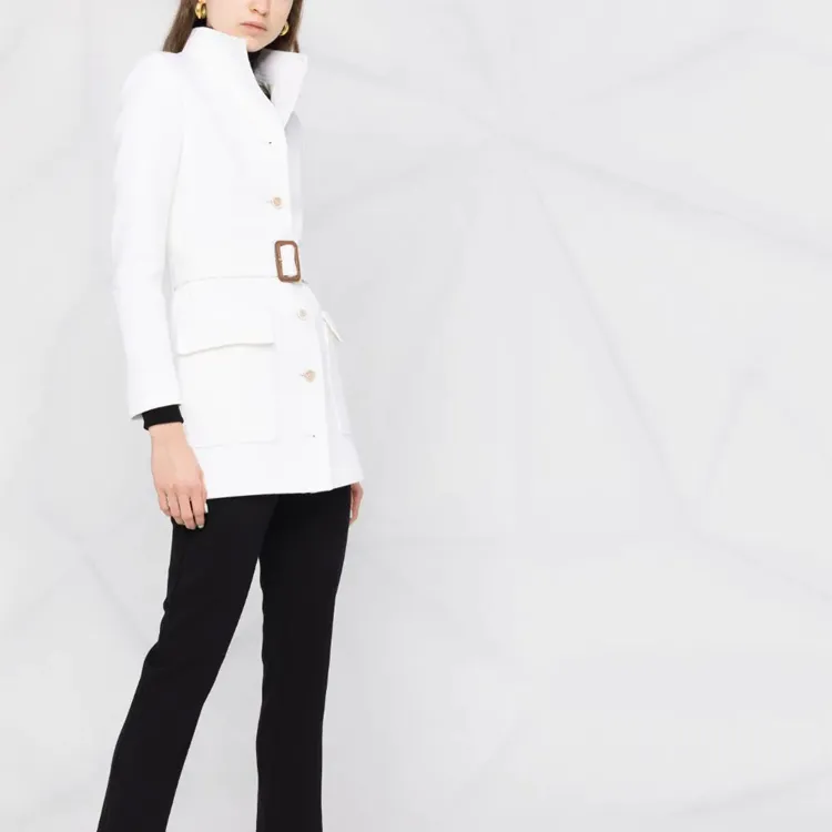 SAINT LAURENT Jackets Women's White-6
