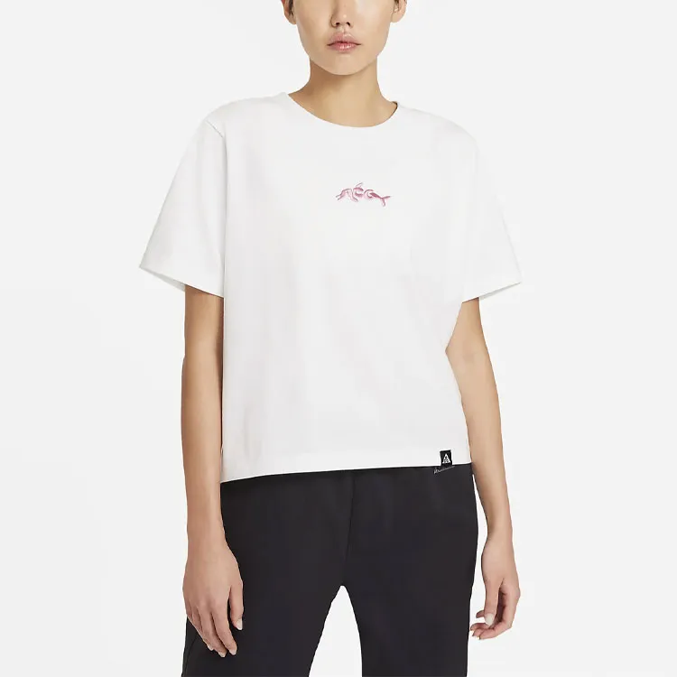 Nike ACG T Shirts Women's White-3