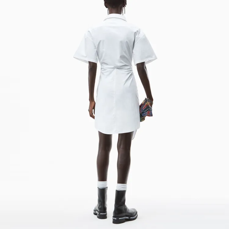 Alexander Wang Short Sleeved Dresses Women's White-2