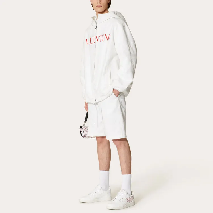 Valentino Casual Shorts Men White-2