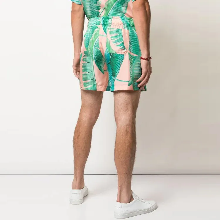 AMIRI Casual Shorts Men Green-2