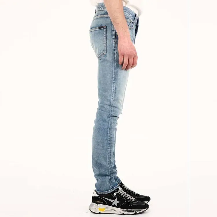 SAINT LAURENT Skinny 5 Pocket Low Denim Jeans-5