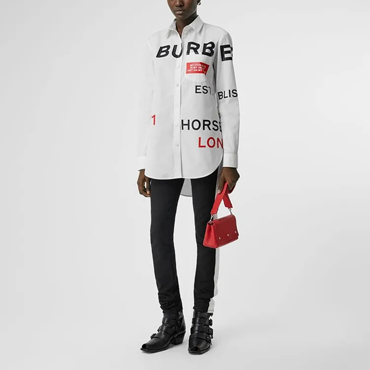 Burberry Shirts Women's White-3