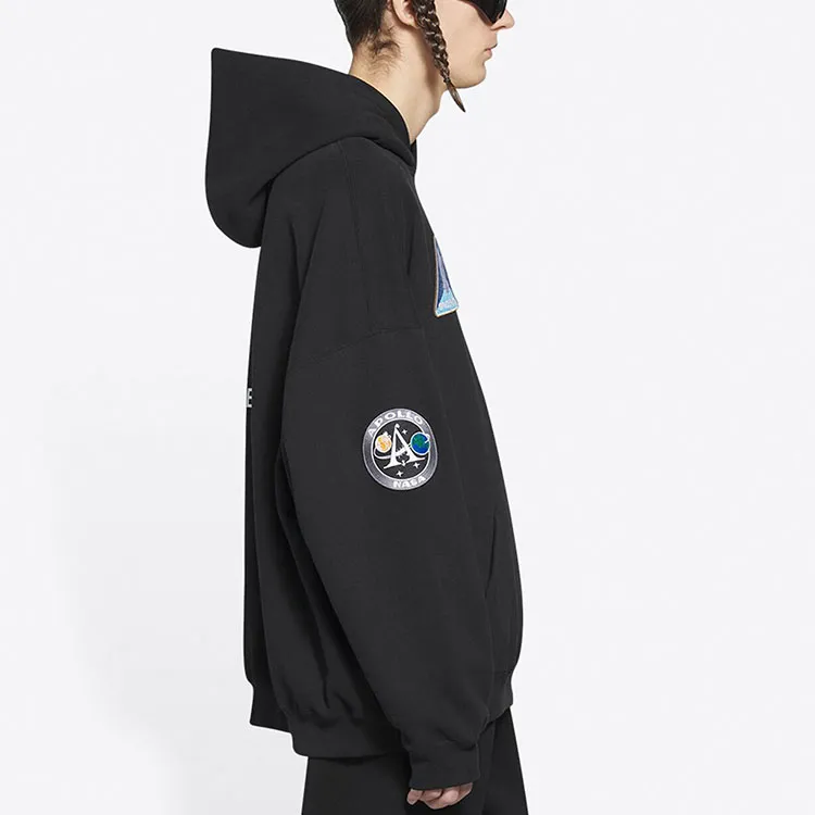 Balenciaga Space Nasa Logo Hoodie-3