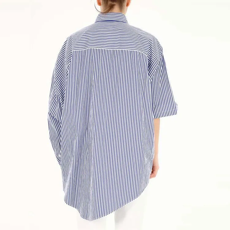 Balenciaga Shirts Women's Light Blue-3