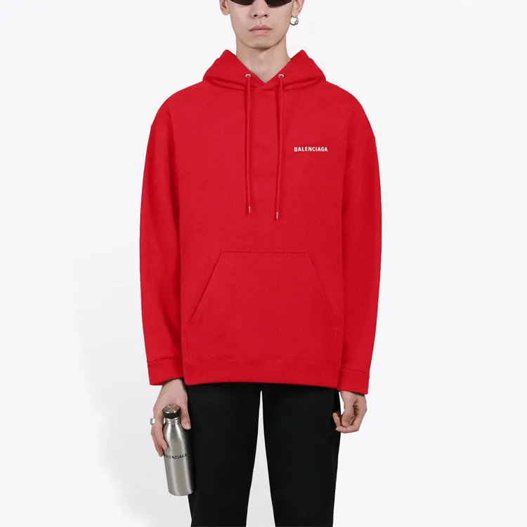 Balenciaga Sweatshirts Men Red-2