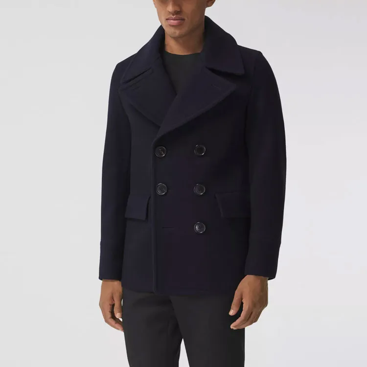 Burberry Coats Men Marine-1