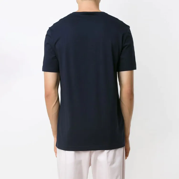 HUGO BOSS T Shirts Men Dark Blue-4