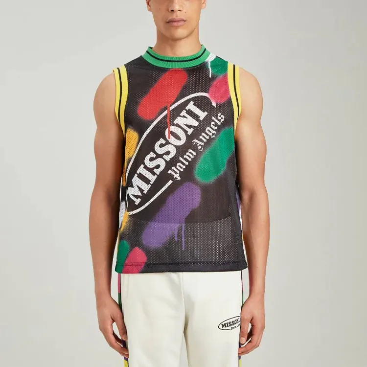 Missoni X PALM ANGELS Tank Tops Men Multicolor-3