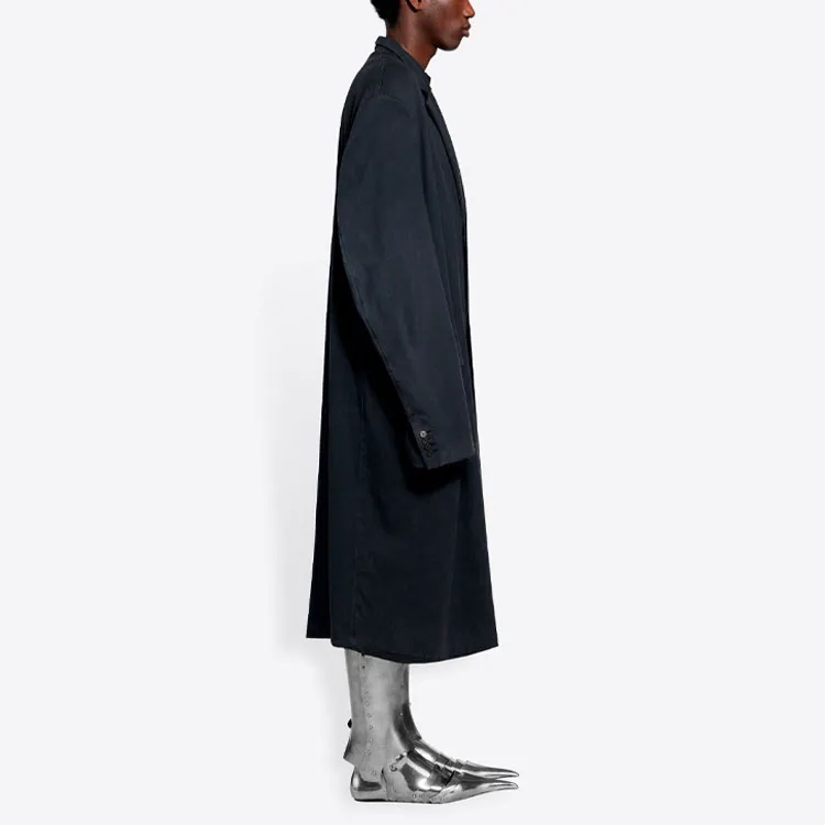 Balenciaga Worn Out Tailored Coat-4