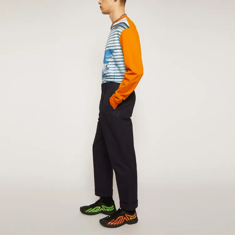 Acne Studios Suit Trousers Men Marine Blue-3