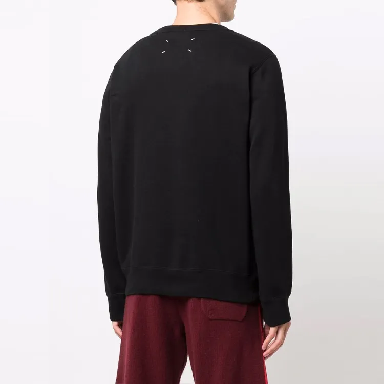 Maison Margiela Four-stitch Cotton Sweatshirt-3
