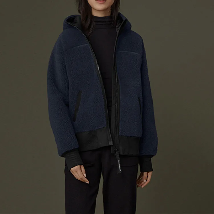 Canada Goose Jacket Women's Navy Blue-4