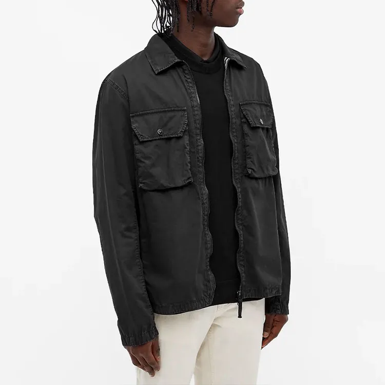 STONE ISLAND Jackets Men Black-2