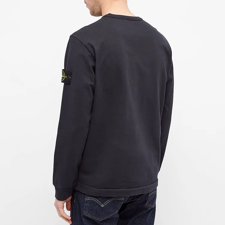 STONE ISLAND Sweatshirts Men Navy Blue-2