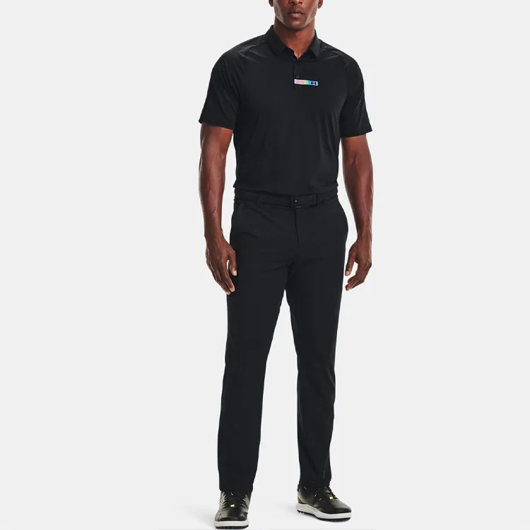 Under Armour RUSH Polo Shirt Men's Black-3