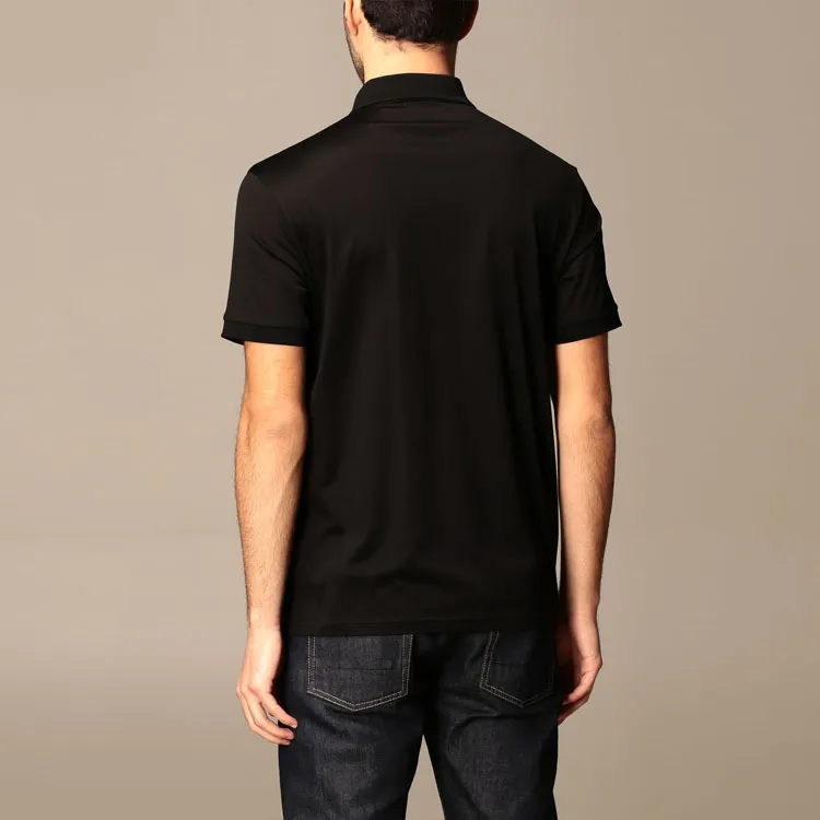 Alexander McQueen Polo Shirt Men's Black-3