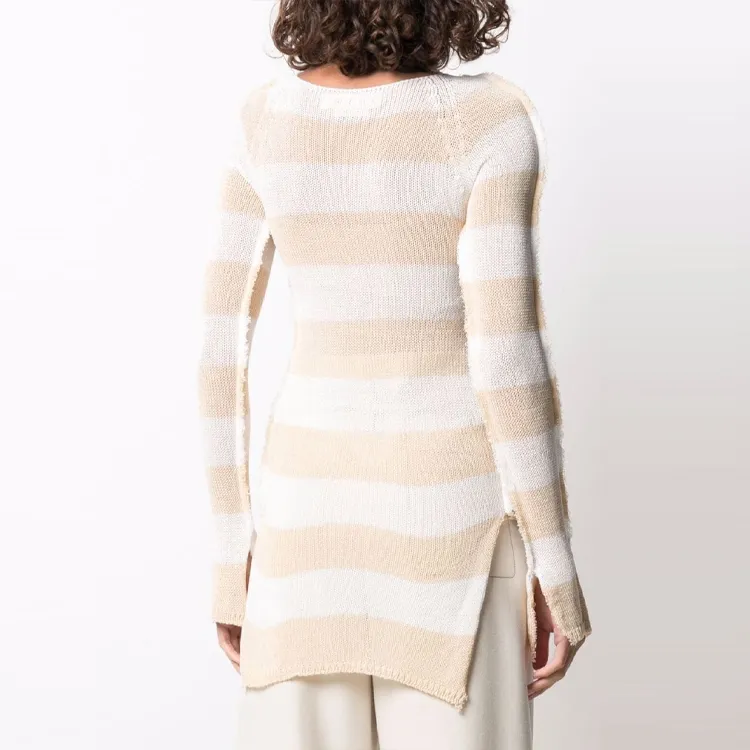 MARNI SS21 Slim Fit Sweater Women's Yellow-3