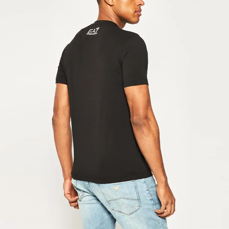 EMPORIO ARMANI T Shirts Men Black-3