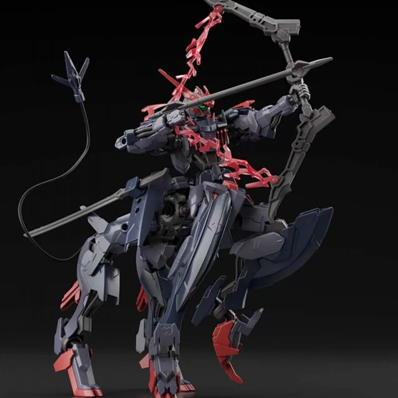BANDAI Hg 1/144 Scale Gundam Barbataurus Model Kit Black-2