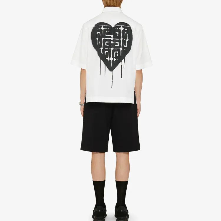 Givenchy 4G Zip-up Shirt-3