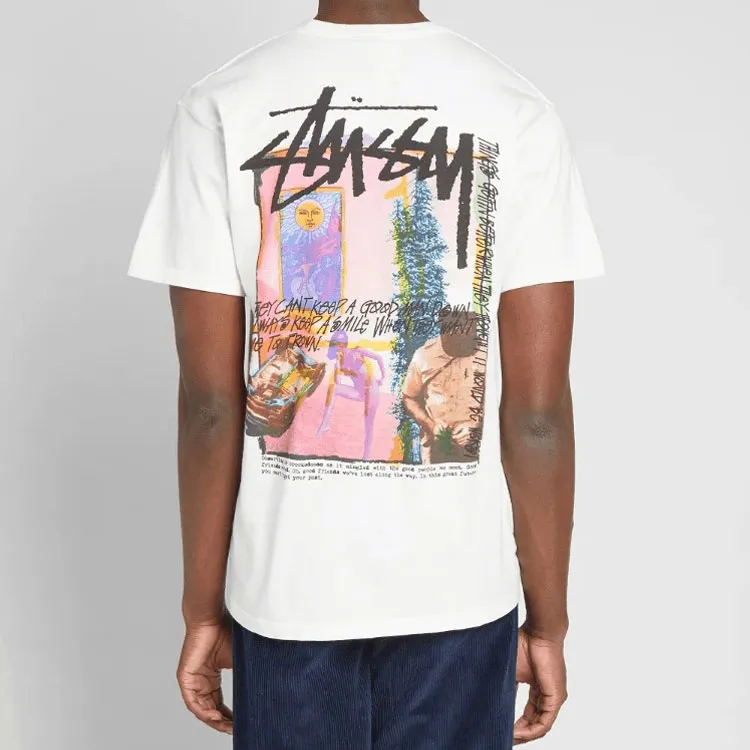 Stussy Camelias Pigment Dyed Tee-3